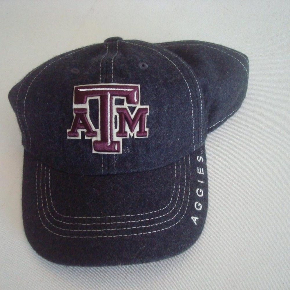 TEXAS A&M‎ AGGIES HAT CAP VINTAGE 00S Y2K D3